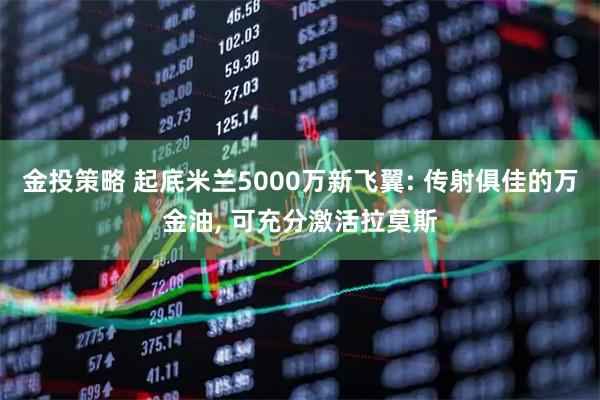 金投策略 起底米兰5000万新飞翼: 传射俱佳的万金油, 可充分激活拉莫斯